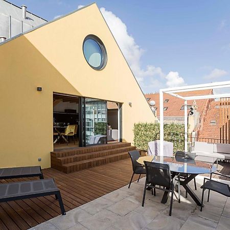 Downtown Duplex W/ Amazing Terrace By Lovelystay Porto Luaran gambar