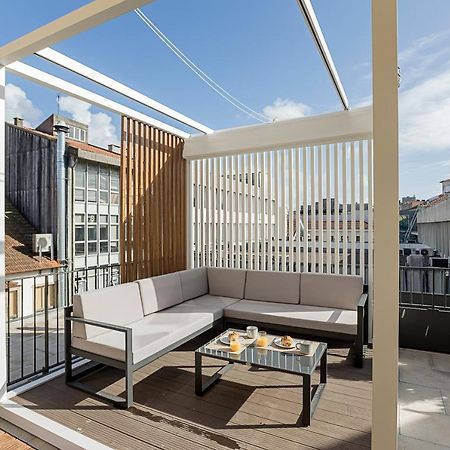 Downtown Duplex W/ Amazing Terrace By Lovelystay Porto Luaran gambar