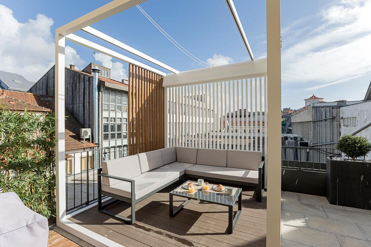 Downtown Duplex W/ Amazing Terrace By Lovelystay Porto Luaran gambar